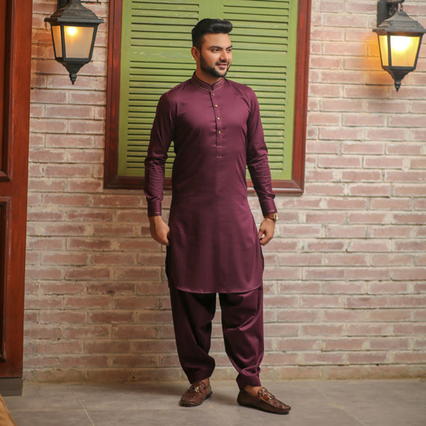 Purple Kurta