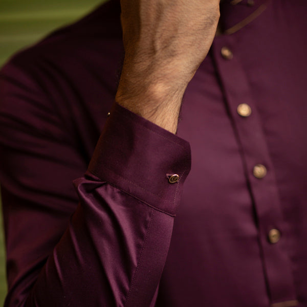 Purple Kurta
