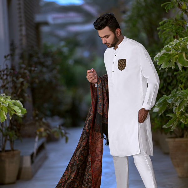 Off White Kurta